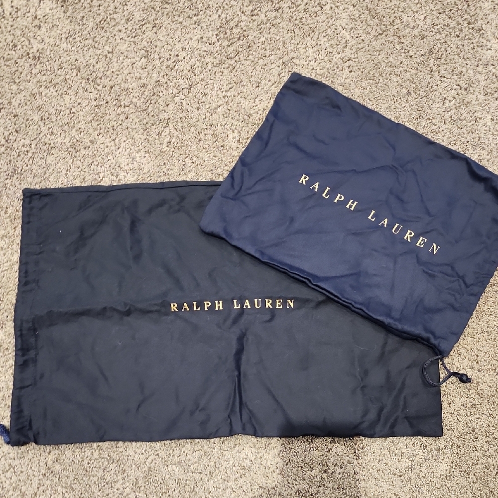 Ralph Lauren Navy Dust Bags